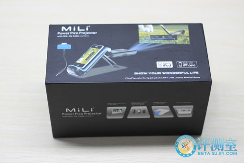 iPhone專用投影機 MiLi Pico Projector評測